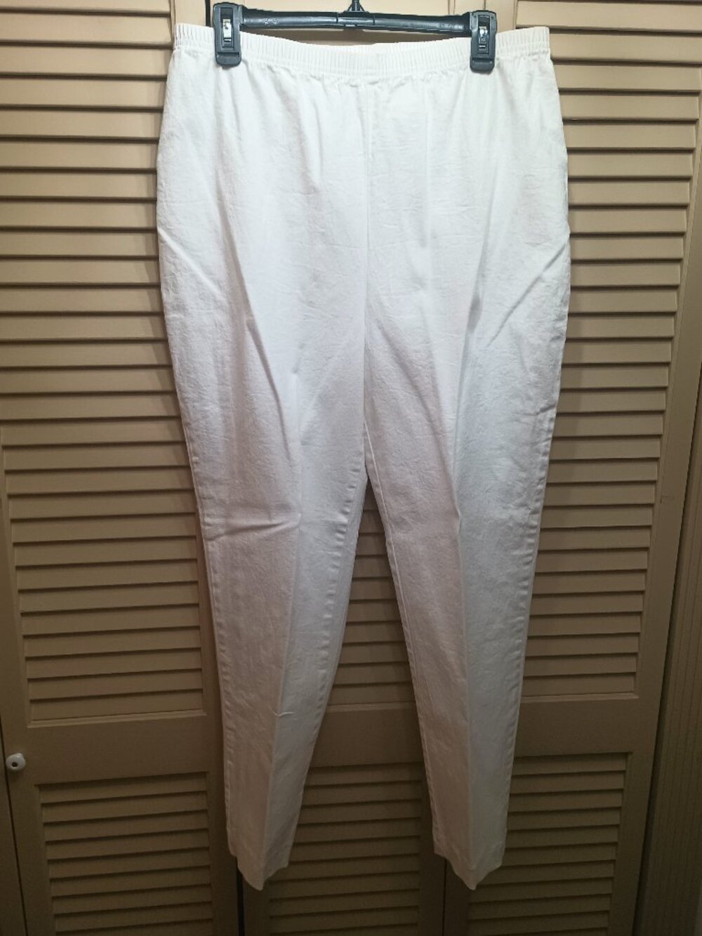 Cervelle White Elastic Pull-on Pants Sz XL